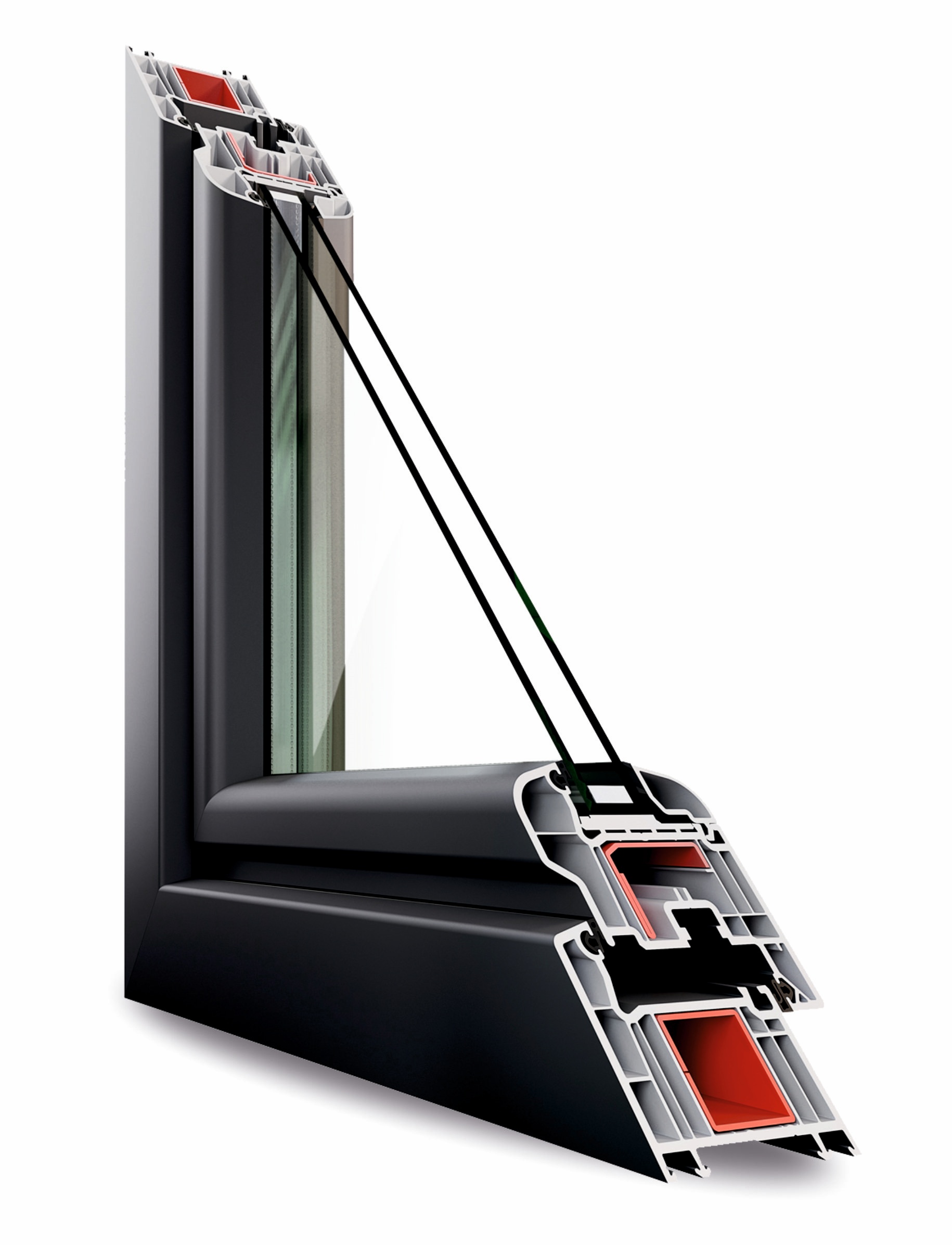 Plastový profil ARES 70